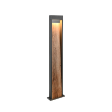 Trio Salmon antracit-natúr LED kültéri állólámpa (TRI-446960135) LED 1 izzós IP44 kültéri világítás