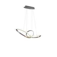 Trio Sansa matt nikkel LED függesztett lámpa (TRI-R32751107) LED 1 izzós IP20 világítás