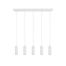 Trio Soka matt fehér függesztett lámpa (TRI-367700531) GU10 5 izzós IP20 világítás
