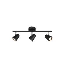 Trio Toulouse fekete LED mennyezeti spotlámpa (TRI-R82123132) LED 3 izzós IP20 világítás