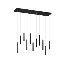 Trio Tubular fekete LED függesztett lámpa (TRI-321611132) LED 1 izzós IP20 világítás