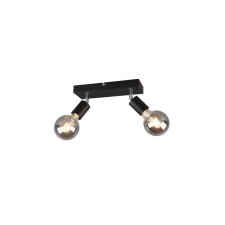 Trio Vannes fekete mennyezeti spotlámpa (TRI-R80182032) E27 2 izzós IP20 világítás