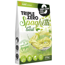 Triple Zero Bazsalikomos spagetti konjac tészta 270g reform élelmiszer