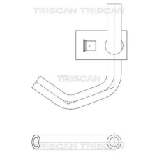 TRISCAN hidraulikus cső, kormányzás 8516 11024 autóalkatrész
