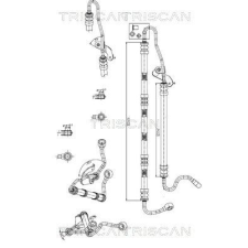TRISCAN hidraulikus cső, kormányzás TRISCAN 8516 11026 autóalkatrész