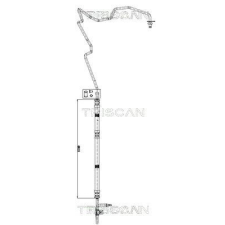 TRISCAN hidraulikus cső, kormányzás TRISCAN 8516 16004 autóalkatrész