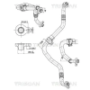 TRISCAN kis-/nagynyomású cső, klímaberendezés 9010 27001