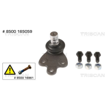 TRISCAN Támasztó-/vezetőcsukló TRISCAN 8500 165059 autóalkatrész