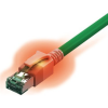 TRITON Easylan CS1OGADAD0030 RJ45 Hálózati kábel, patchkábel CAT 6A S/FTP 3.00 m Zöld Kettős árnyékolás, Halogénmentes, Lángálló 1 db (21.15.2343)
