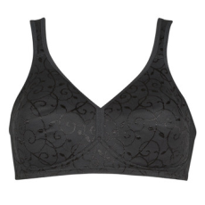 TRIUMPH Merevítő nélküliek ELEGANT COTTON Fekete 85D