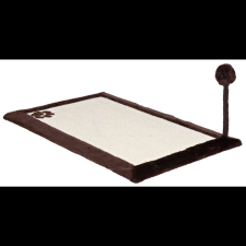 Trixie 103885 Macska karomélesítő szőnyeg plüss szegéllyel 70 × 45 cm - Barna (103885) macskafelszerelés