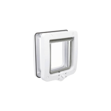 Trixie 4-Way Flap Door - kutya és macskaajtó (fehér) 20x22cm kutyaajtó
