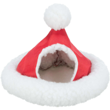 Trixie 92635 Xmas mikulás sapka bujó kisállatoknak 17 cm egér/hörcsög ketrec, szállítóbox rágcsálóknak