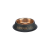Trixie BE NORDIC Ceramic Bowl - tál (fekete/bronz) kutyák részére (0,2l /Ø15cm)