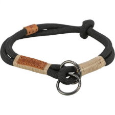 Trixie Be Nordic Collar - nyakörv fonott kötélből (fekete/homok) kutyák részére (L-XL:55cm/Ø13mm) kutyafelszerelés
