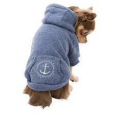 Trixie BE NORDIC Hoodie Pullover - kapucnis pulóver (kék) kutyák részére (XXS) 24cm kutyaruha