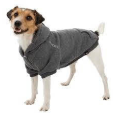 Trixie BE NORDIC Hoodie Pullover - kapucnis pulóver (szürke) kutyák részére (M) 45cm kutyaruha