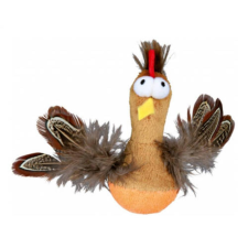 Trixie Bobo Chicken - játék (Bobo csirke) macskák részére (10cm) játék macskáknak