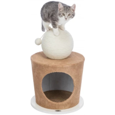  Trixie Bújó Macskának Labdával, o 36 × 50 cm, Szürkésbarna macskafelszerelés