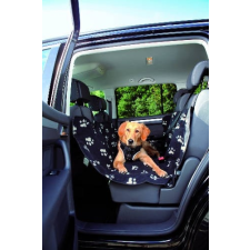 Trixie Car Seat Cover - autós üléstakaró (hátsó ülésre,fekete, mintás) 1,40x1,45m kutyafelszerelés
