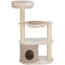 Trixie Cat Tree Alessia Macskabútor, 65x38cm, 114m Magas, Szürke/Homok 44473 macskabútor