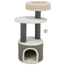Trixie Cat Tree Marco Macskabútor, 38x85cm Magas, Fehér/Bézs 44469 macskabútor