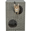 Trixie Cave Amelia (szürke) polyrattan,téglalap, macskák részére (37x57x35cm)