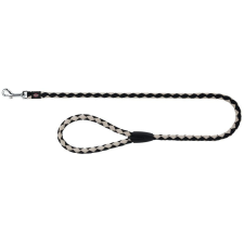 Trixie Cavo póráz S–M: 1.00 m/12 mm, fekete/ezüst nyakörv, póráz, hám kutyáknak