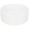 Trixie Ceramic Bowl - kerámia tál (nyomott mintával, fehér) kutyák részére (1,6l/20cm)