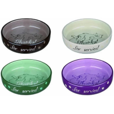  Trixie Ceramic Bowl – kerámia tál (színes) macskák részére (0,3l /Ø11cm) macskatál