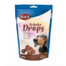 Trixie Chocolate Drops - jutalomfalat (csokoládé) 200g jutalomfalat kutyáknak