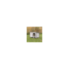 Trixie Classic Dog Kennel - kutyaház (szürke) féltetős (S-M) 85x58x60cm
