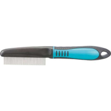 Trixie Comb, fine teeth - bontófésű (türkizkék,fekete) kutyák részére (22cm) kutyafésű