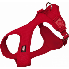 Trixie Comfort Soft hám - piros (XXS-XS) 28-40cm/15mm nyakörv, póráz, hám kutyáknak