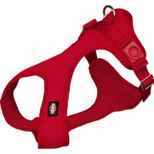 Trixie Comfort Soft hám - piros (XXS-XS) 28-40cm/15mm nyakörv, póráz, hám kutyáknak