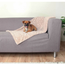 Trixie Cosy Blanket - mintás takaró (bézs) kutyák részére (70x50cm) szállítóbox, fekhely kutyáknak