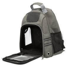 Trixie Dan Backpack - hátizsák szállítótáska (szürke) kutyák részére (34×44×26 cm) kutyafelszerelés