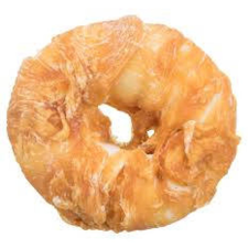 Trixie Denta Fun Chicken Chewing Rings - jutalomfalat (csirke,marhabőr) Ø10cm (110g) jutalomfalat kutyáknak