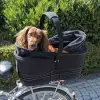  Trixie Dog Bicycle Basket Long for Wide Bike Racks - szállítókosár kerékpárra (fekete) 29x49x60cm