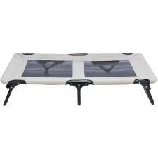 Trixie Dog Lounger | Szögletes fekhely (szürke/fekete) kutyák részére - 99x19x60 cm szállítóbox, fekhely kutyáknak