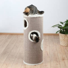 Trixie Edoardo Cat Tower - torony kaparófa (tópszín/krém) macskák részére (100cm) macskafelszerelés