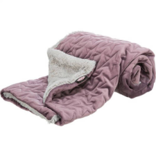 Trixie Estelle Blanket - takaró (bordó,berry/szürke) kutyák részére (100x70cm) szállítóbox, fekhely kutyáknak
