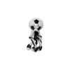 Trixie FIFA 2026 Football with feet - plüss játék (focilabda) kutyák részére (32cm) fekete