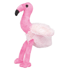 Trixie Flamingo Pluss Toy | Plüss játék (flamingo) kutyák részére - 35 cm játék kutyáknak