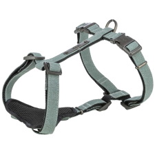 Trixie Hám CityStyle, Pamut, XS–S: 30–44 cm/10 mm, Zsálya zöld nyakörv, póráz, hám kutyáknak
