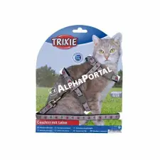 Trixie Hám és Rugalmas Póráz Macskának 39-60cm/10mm, 1m nyakörv, póráz, hám macskáknak