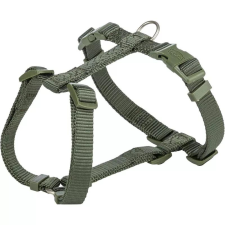 Trixie Hám-H Premium XXS-XS: 20-32cm/10 mm, Oliva zöld nyakörv, póráz, hám kutyáknak