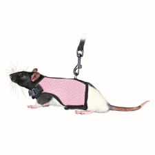 Trixie Hám Pórázzal Nylon Rágcsálóknak Strapabíró 12–18cm 1.20m rágcsáló felszerelés