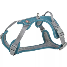 Trixie Hám Premium Active M: 49–69 cm/20 mm, Olajzöld nyakörv, póráz, hám kutyáknak