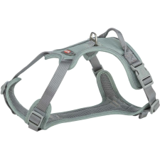 Trixie Hám Premium Active M: 49–69 cm/20 mm, Zsálya zöld nyakörv, póráz, hám kutyáknak